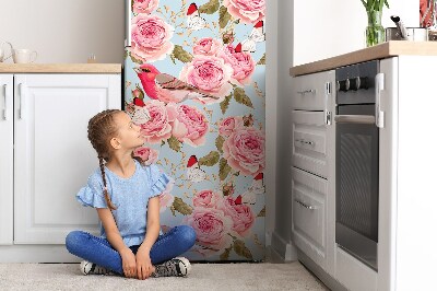Mata magnetyczna na lodówkę Róże angielskie