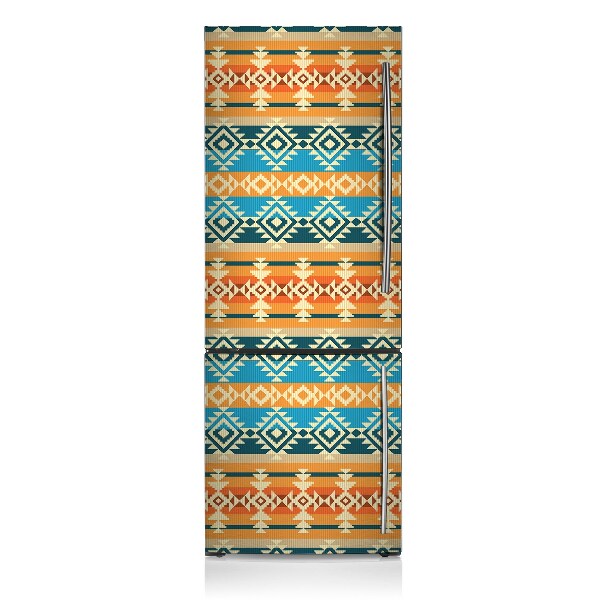 Mata magnetyczna na lodówkę Kolorowy wzór boho