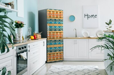 Mata magnetyczna na lodówkę Kolorowy wzór boho