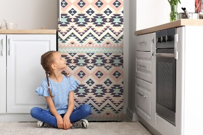 Mata magnetyczna na lodówkę Wzór etniczny
