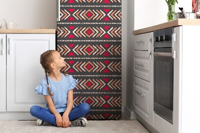 Mata magnetyczna na lodówkę Wzór etniczny