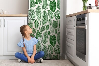 Magnes na lodówkę Liście palmowe