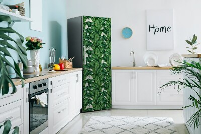Osłona magnetyczna na lodówkę Liście botaniczne