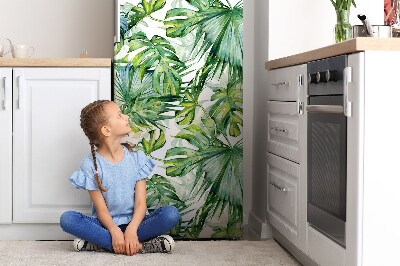 Osłona magnetyczna na lodówkę Gęsta dżungla