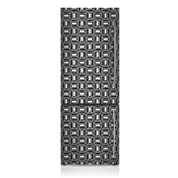 Osłona magnetyczna na lodówkę Wzór geometryczny