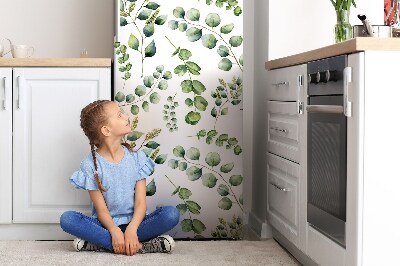 Osłona dekoracyjna na lodówkę Eukaliptus kwiatowy