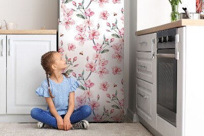 Osłona magnetyczna na lodówkę Subtelne kwiaty