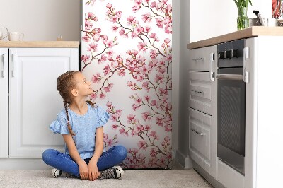 Osłona magnetyczna na lodówkę Kwiat wiśni