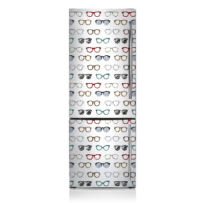 Osłona magnetyczna na lodówkę Okulary retro