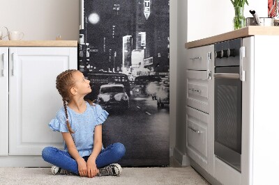 Okleina magnetyczna na lodówkę Broadway