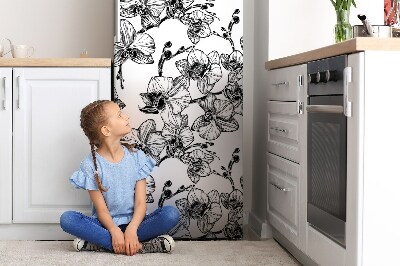 Mata magnetyczna na lodówkę Orchidee