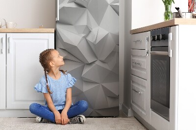 Mata magnetyczna na lodówkę Abstrakcyjny biały
