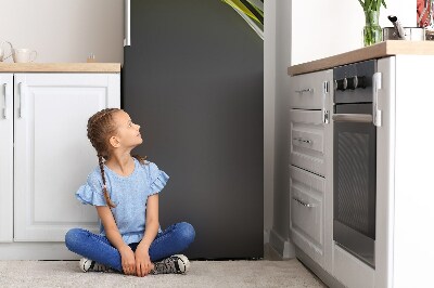 Mata magnetyczna na lodówkę Żółta abstrakcja