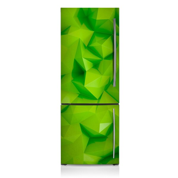 Mata magnetyczna na lodówkę Abstract green