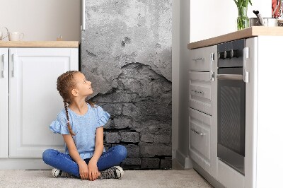 Mata magnetyczna na lodówkę Stary mur