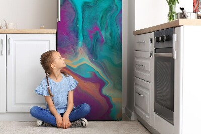 Mata magnetyczna na lodówkę Kolorowy wzór