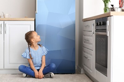 Mata magnetyczna na lodówkę Abstrakcyjny niebieski
