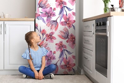 Mata magnetyczna na lodówkę Pastelowe kwiaty