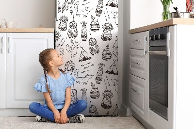 Mata magnes na lodówkę Kreskówka