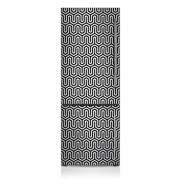 Mata magnes na lodówkę Wzór geometryczny