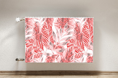 Mata dekoracyjna grzejnikowa Różowa dżungla