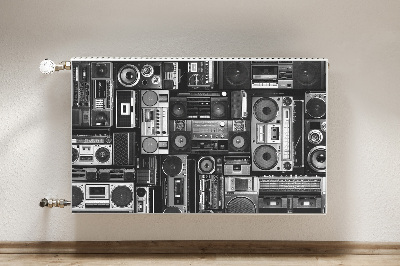 Magnes dekoracjny na kaloryfer Old school boombox