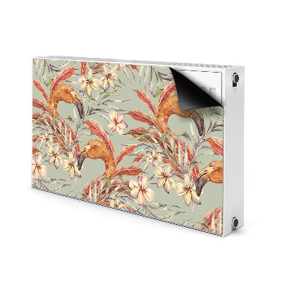 Magnes dekoracjny na kaloryfer Obraz Flamingi