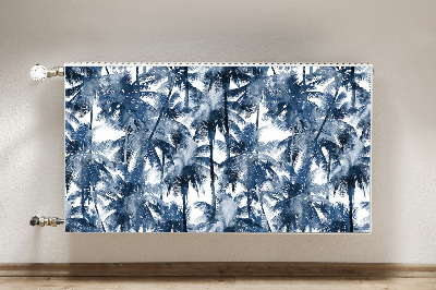 Mata dekoracyjna grzejnikowa Tropikalne palmy