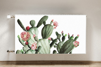 Maskownica dekoracyjna grzejnika Kaktusy