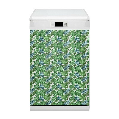 Mata ozdobna na zmywarkę Monstera