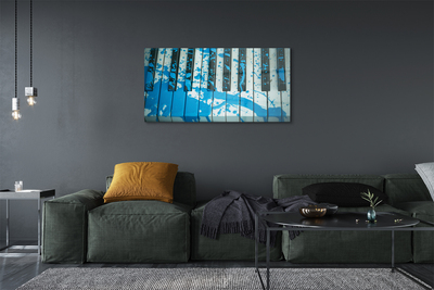Obraz akrylowy Pianino farba