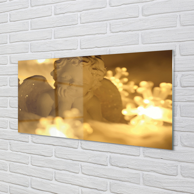 Obraz akrylowy Leżący anioł lampki