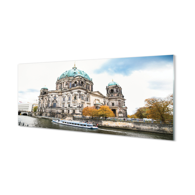 Obraz akrylowy Niemcy Katedra rzeka berlin