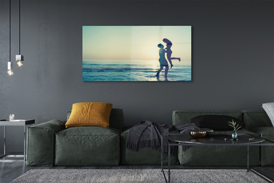Obraz akrylowy Morze ludzie