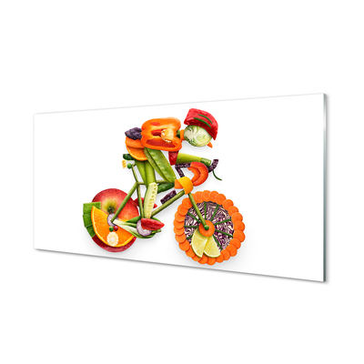 Obraz akrylowy Człowiek ułożony z warzyw