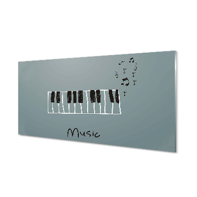 Obraz akrylowy Pianino nuty
