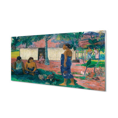 Obraz akrylowy No te aha oe riri (Dlaczego jesteś zły?) - Paul Gauguin