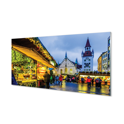 Obraz akrylowy Niemcy Stary rynek święta