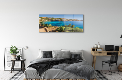 Obraz akrylowy Hiszpania Wybrzeże miasto morze