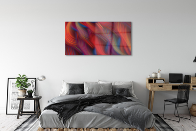 Obraz akrylowy Kolorowe paski fraktale