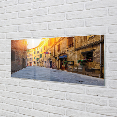 Obraz akrylowy Włochy Ulica budynki