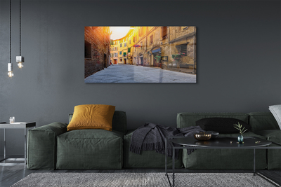 Obraz akrylowy Włochy Ulica budynki