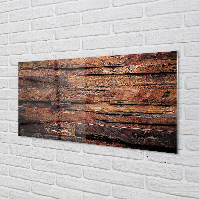 Obraz akrylowy Drewno słoje struktura