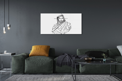 Obraz akrylowy Rysunek Jezus