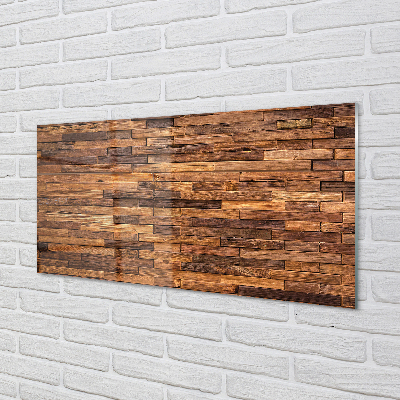 Obraz akrylowy Drewno panele deski
