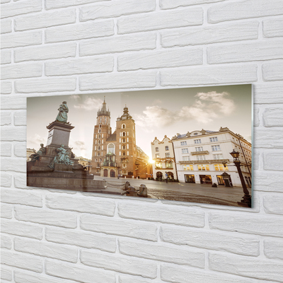 Obraz akrylowy Kraków Pomnik kościół