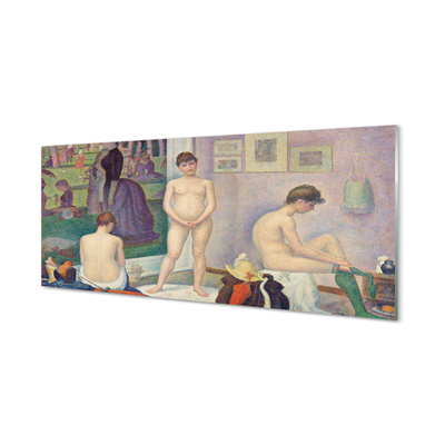 Obraz akrylowy Modelki - Georges Seurat