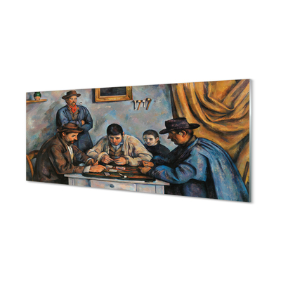 Obraz akrylowy Gracze w karty - Paul Cézanne