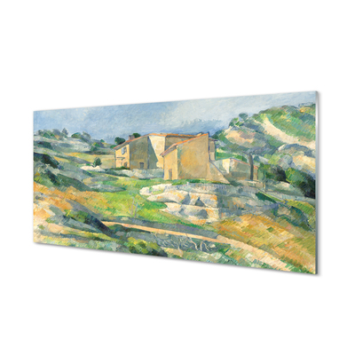 Obraz akrylowy Domy w Prowansji - Paul Cézanne
