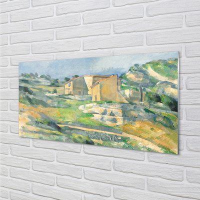 Obraz akrylowy Domy w Prowansji - Paul Cézanne